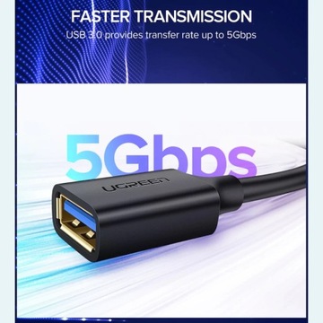 Кабель USB 3.0 A-A M-F AM-AF 3.1 Удлинительный кабель длиной 2 м