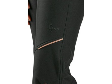 SPODNIE NARCIARSKIE MĘSKIE ZIMOWE OCIEPLANE SOFTSHELL MOCNE