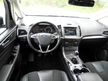 Ford S-Max II Van 1.5 EcoBoost 160KM 2016 Ford S-Max Alcantara Full Led Nawigacja Panorama 1.5 Benzyna 160KM, zdjęcie 20