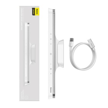 BASEUS DOTYKOWA REGULOWANA BEZPRZEWODOWA LAMPA MAGNETYCZNA LAMPKA NOCNA LED