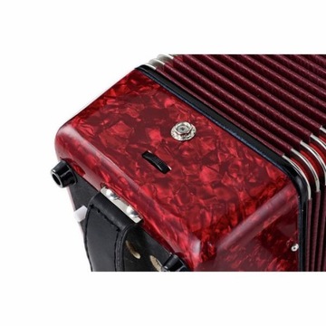 Startone Kids Accordion Red MKII Клавишный аккордеон детский + чехол