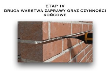Kotwa spinająca do pęknięć w fasadach 8 mm x 1 m