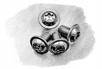 M4x12 ŚRUBA KOŁNIERZOWA NIERDZEWNA 7380F TORX (25)