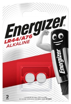 Energizer Bateria alkaliczna mini G13 LR44 A76 2sz