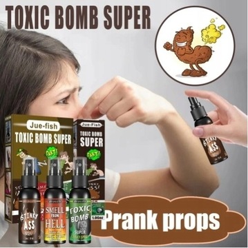 FART SPRAY FART BOMB STEK BOMB 3ШТ. И