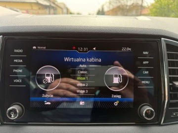 Skoda Karoq Crossover 1.5 TSI ACT 150KM 2019 Skoda Karoq SPORTLINE AUTOMAT DSG KAMERA NAWIGACJA PODGRZEWANE FOTELE GWAR, zdjęcie 22