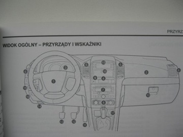 CHEVROLET CAPTIVA 06-10 Руководство по эксплуатации на польском языке