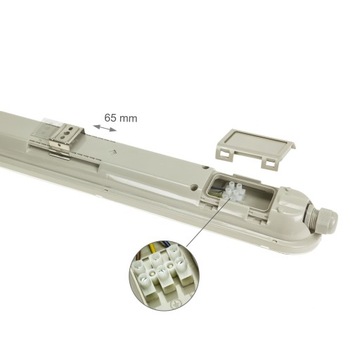 Reflektor liniowy LED 150 cm 52W 4000K IP65 Atest PZH do laboratorium