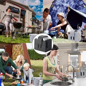 ДЕРЖАТЕЛЬ ДЛЯ ЧАШКИ ВОЙЛОВЫЙ ДЕРЖАТЕЛЬ ДЛЯ СТЕКЛА ДЛЯ ВИНА КЕМПИНГОВЫЕ ТАРЕЛКИ