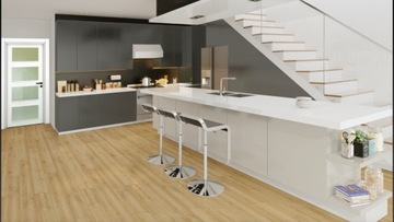 Акриловые фасады Акрил-24 АНТРАЦИТ БЛЕСК 770х596