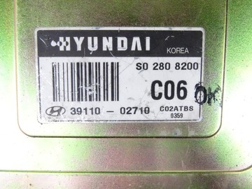 JEDNOTKA MOTORU ECU HYUNDAI ATOS I 1.0 1997-2003