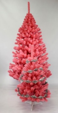 Искусственная елка PINK FIR толщиной 120 см, подставка