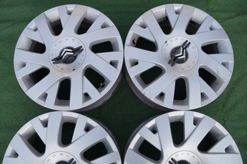 4× DISK HLINÍK CITROEN OE 9682258880 6.5" X 17" 4X108 ET 26
