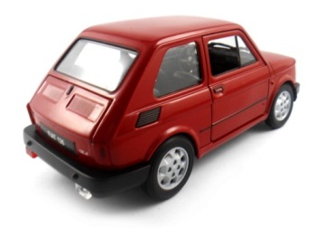 МОДЕЛЬ FIAT 126P MALUCH МЕТАЛЛ WELLY 1:21 СИНИЙ
