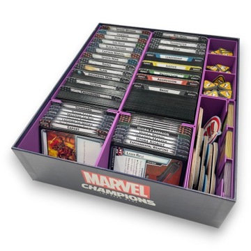 Чемпионы Marvel - вставка/организатор - 3D -печать