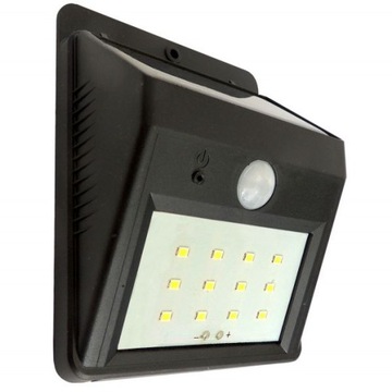 Lampa solarna 12 LED GRUNDIG z czujnikiem ruchu