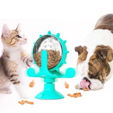 Leakage Cat Dog Toys Interactive Toy for Small Dogs Puppy Slow Feeder Game