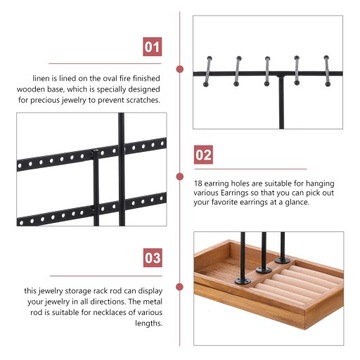 Подставка для украшений Настольный держатель-органайзер