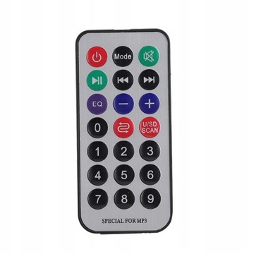 МОДУЛЬ MP3-ПЛЕЕРА BLUETOOTH РАДИО ПУЛЬТ USB