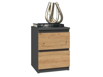 ШКАФ ДЕРЕВАННЫЙ ПРИМОЧКА М2 АНТРАЦИТ ARTISAN