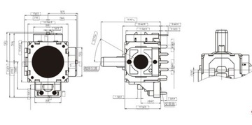 Оригинальный аналоговый контроллер V4 3D FJR10K FR10K PS4