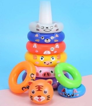 ПИРАМИДА 10 EL SORTER ОБРАЗОВАТЕЛЬНАЯ ЗАГАДКА С ТИГРОМ