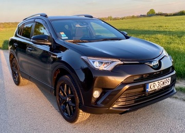 Toyota RAV4 V 2018 Toyota RAV4 2.5 Hybryda 4x4 Automat Salon PL 1 właść 100% Serwis ASO GWACJA