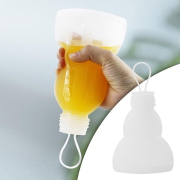 Силиконовое молочко, Milk Saver для кормления, 150 мл, белое