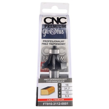 ФРЕЗА ДЛЯ ЗАГРУГЛЕНИЯ ПОДШИПНИКОВ GLOBUS R=2,4 d=8 CNC FT910-1408-0001