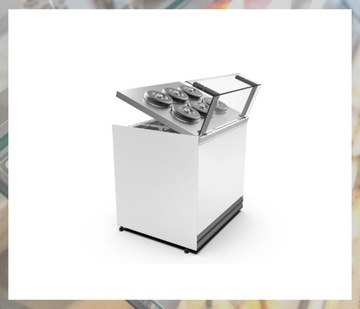 APOLLO Традиционная витрина для мороженого 915 мм | Новый