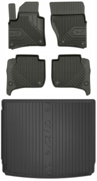 Set 77 Koberce a rohože Porsche Cayenne 2 2010-2017