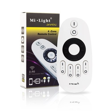 Pilot LED CCT radiowy 4 STREFOWY Wi-Fi Mi-Light