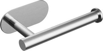 UCHWYT WIESZAK NA PAPIER TOALETOWY SAMOPRZYLEPNY SREBRNY BEZ WIERCENIA 3M