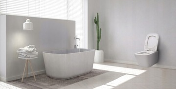 Подвесной унитаз без оправы Raul Duroplast Rea