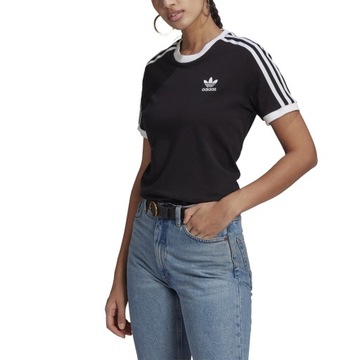 Koszulka damska adidas 3 Stripes Tee GN2900 Originals czarna 32