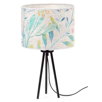 Elegancka Solidna Boho Lampka Stołowa Nocna LED E27 Juta