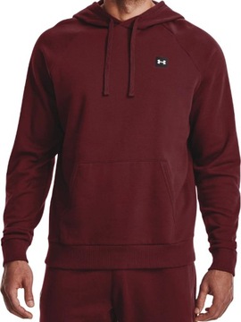 BLUZA MĘSKA Z KAPTUREM UNDER ARMOUR BORDO roz. XXL