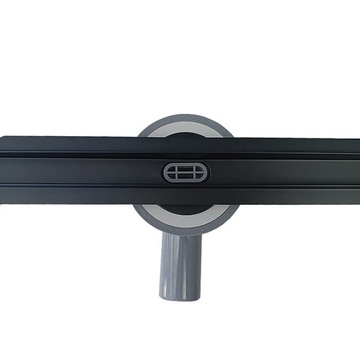 ВРАЩАЮЩИЙСЯ ЛИНЕЙНЫЙ СЛИВ SLIM DL03 ЧЕРНЫЙ 70 СМ