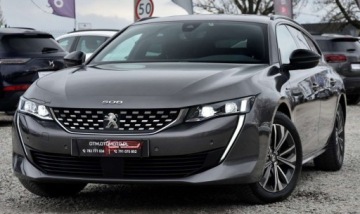 Peugeot 508 II SW 1.6 PureTech 180KM 2020 Peugeot 508 LED Navi Blis SKORA FULL LED grzane fotele GT LINE 1.6 Benzyna, zdjęcie 9