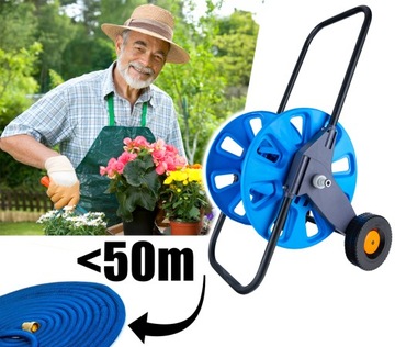 Подставка CARRY FOR САДОВЫЙ ШЛАНГ КАТУШКА 50 м Устойчивость к поливу