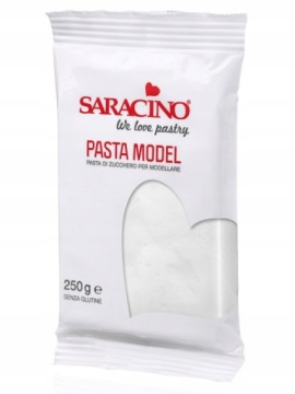 BIAŁA Masa do Modelowania 250g SARACINO