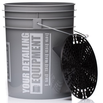 WORK STUFF BUCKET Grey Wheels Wiadro 20L Separator