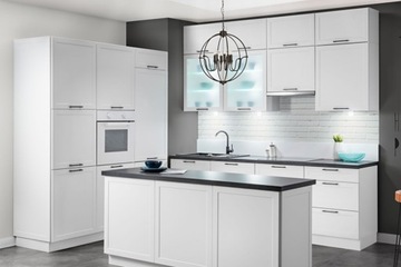 НАВИА Дизайн кухонной мебели, БЕЛЫЙ каркас, остров
