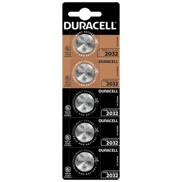 Батарейки Duracell CR2032 Long Lasting Power 3V 2032 Батарея 5 шт. в блистере