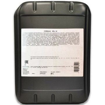 ORLEN do sprężarek powietrznych CORALIA VDL 32 20L