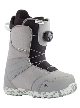 buty dziecięce Burton Zipline Boa - Gray/Neo-Mint