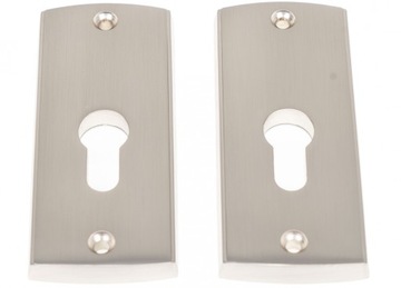 Розетка DIS, сатиновое серебро, верхний замок, 116мм