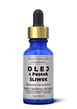 Olej Pestek ŚLIWKI przeciwutleniacze dla ciała BIO