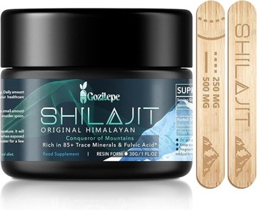 Gozitepe Shilajit Naturalna oczyszczona żywica z Himalajów 30g