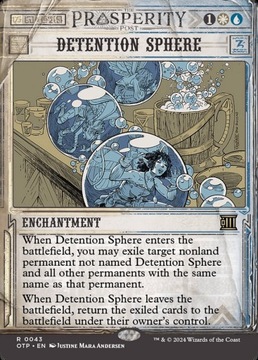 [MTG] Detention Sphere (OTP) [BORDERLESS, SHOWCASE]